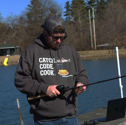 Catch. Code. Cook.